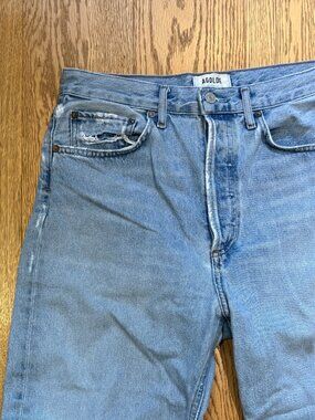 AGOLDE 90s High-Rise Straight Jeans - Light blue - Women’s Size 27